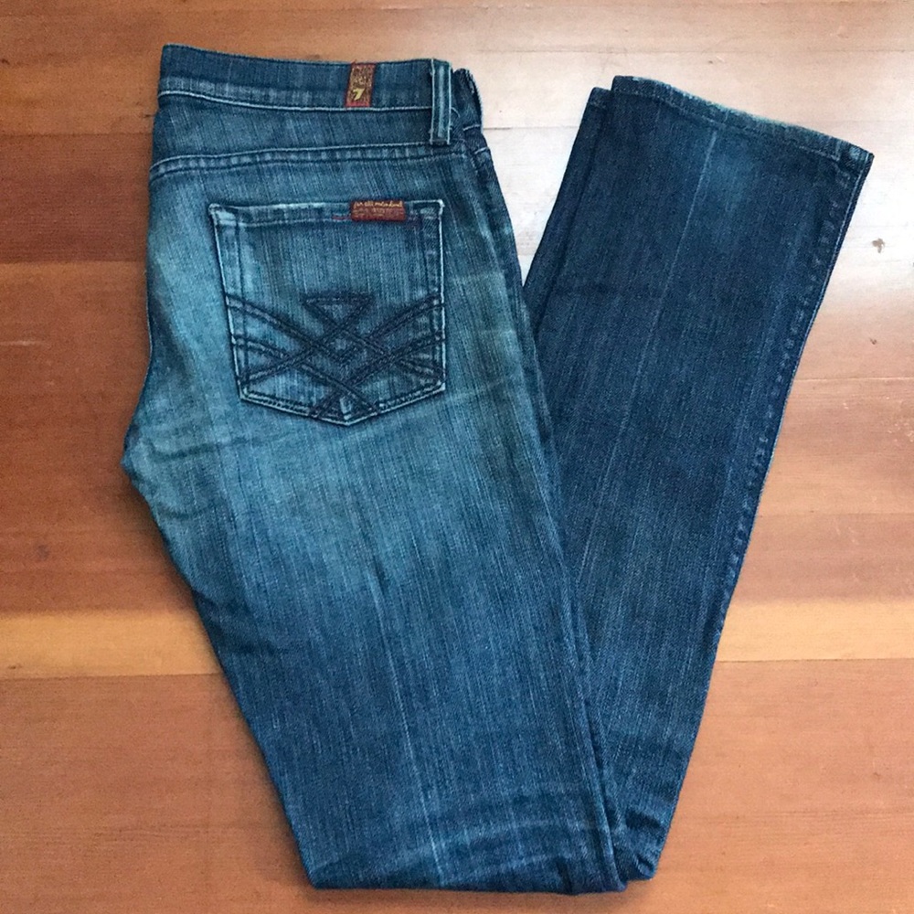 Seven for all mankind. Skinny bootcut. Edie jeans